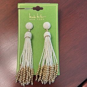 Nicole Miller Beaded Earrings